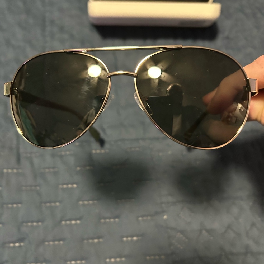 Calvin Klein Aviator Sunglasses with case